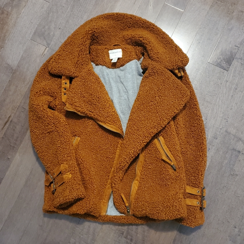 Sherpa Marrakech Coat Rust color Size XS